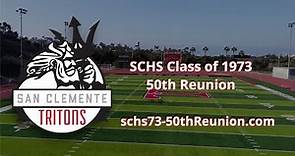 The San Clemente High School Class of 1973 50th Reunion September 23rd at the Elks Club.