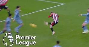 Keane Lewis-Potter powers Brentford in front of Aston Villa | Premier League | NBC Sports