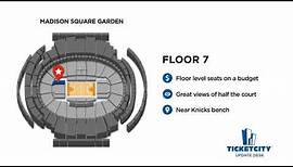 Madison Square Garden Seat Recommendations - The TicketCity Update Desk