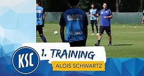 Erstes Training unter Alois Schwartz