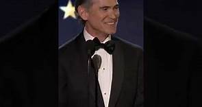 The sweetest father-son moment! Billy Crudup thanks his 20-year-old son. #criticschoice