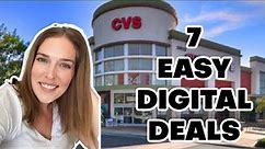 7 EASY CVS Digital Deals 7/23-7/29 | CVS Digital Couponing this Week