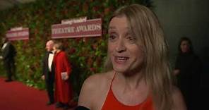 Anne-Marie Duff on the red carpet | Evening Standard Theatre Awards 2019