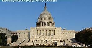 Republican Government | Definition, Pros & Cons