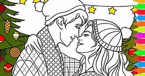 Coloring All I Want for Christmas Is You | Christmas Coloring Book Pages