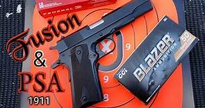 Fusion Firearms 1911 Build kit Review & Shoot (PSA Frame)