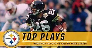Rod Woodson's Top Plays | Pittsburgh Steelers Hall of Fame Highlights
