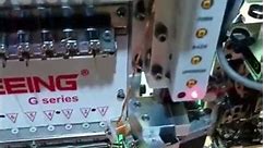 Embroidery machine how to work💜💜 // Part-91