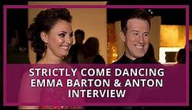 Strictly Come Dancing: Emma Barton & Anton Interview