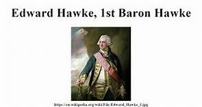 Edward Hawke, 1st Baron Hawke