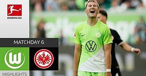 VfL Wolfsburg - Eintracht Frankfurt 2-0 | Highlights | Matchday 6 – Bundesliga 2023/24