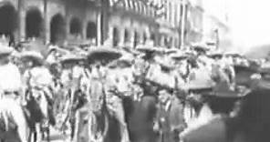 Llegada de Emiliano Zapata y Francisco Villa a la Ciudad de México (1914)