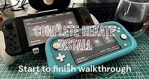 Nintendo Switch Modding- Complete Hekate/Atmosphere Install