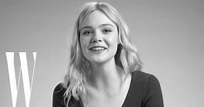 Elle Fanning on Crying Over Her Sister Dakota and 'Say Yes to the Dress' | Screen Tests | W Magazine