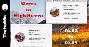 Upgrade Sierra to High Sierra | 10.12 to 10.13 on your Mac's | Official Update