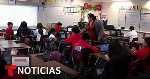 Escuelas de Miami-Dade reciben número récord de inmigrantes | Noticias Telemundo