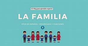 La familia en español ¿cómo es tu familia?