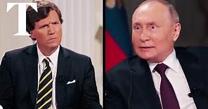 Putin gives first western interview with Tucker Carlson