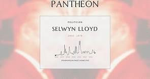 Selwyn Lloyd Biography - British politician (1904–1978)