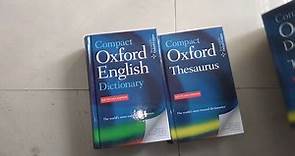 Oxford Dictionary COMPACT OXFORD ENGLISH DICTIONARY