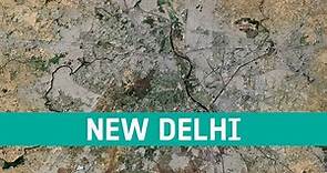 Earth from Space: New Delhi, India