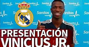 Presentación de Vinicius Jr con el Real Madrid | Diario AS