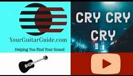 Acoustic Guitar Lesson (Johnny Cash Cry Cry Cry)