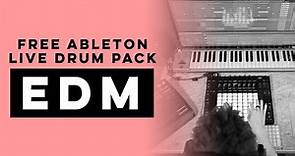 Free Ableton Live Drum Pack for EDM Beats