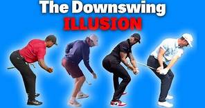 The FIRST move to start the downswing (don’t fall for this illusion)