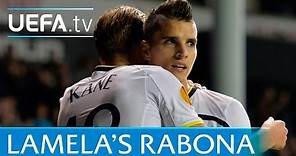 Erik Lamela 'rabona' v Asteras: Goal of the Season?