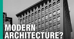 When Did Modern Architecture Actually Begin? | ARTiculations
