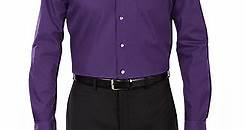 Van Heusen Men's Classic-Fit Poplin Dress Shirt - Macy's