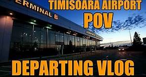 Timisoara Airport POV | Departure Vlog