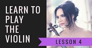 Learn the VIOLIN ONLINE | Lesson 4/30 - How and where to bow