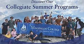 Collegiate Summer Programs at Magdalen College of the Liberal Arts