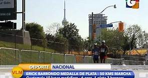 Video - Erick BArrondo medalla de plata en los 50 kms marcha