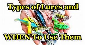 Fishing with Lures for Beginners - When to Use (Underwater Fishing Lures)