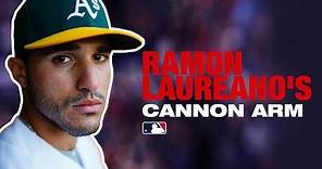 Best arm in MLB? Ramon Laureano's Insane Arm