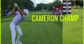 Cameron Champ Powerful Swing Compilation (343 Yards Carry)
