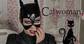 Catwoman maquillaje para Halloween o fiesta de disfraces
