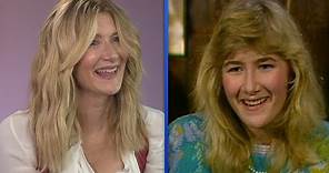 Laura Dern REACTS to First ET Interview from 1986 (Exclusive)