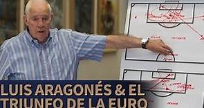 El día que Luis Aragonés visitó Diario As y explicó al detalle cómo se ganó la Euro 2008 | Diario AS