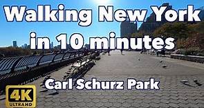 【4K】Walking New York #102 | Carl Schurz Park | Upper East Side Manhattan