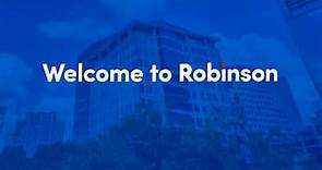 Welcome to Robinson! (Fall 2020)