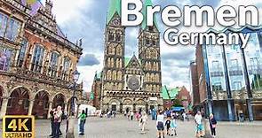 4k Walking Tour of Bremen, Germany (Ultra HD, 60fps) - City Centre Tour