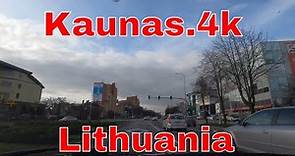 Kaunas.4k.Lithuania.