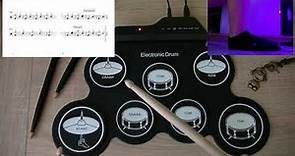 Perfect | Ed Sheeran - Electronic Drum pad cover with Tomplay (Beginner)