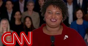 Stacey Abrams rips Trump in Democratic response to the State of the Union address