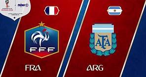 世界盃精華16強淘汰賽: 法國 vs 阿根廷 (20180630)