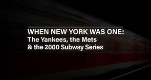 When New York Was One: The Yankees, the Mets, and the 2000 Subway Series (2020)
